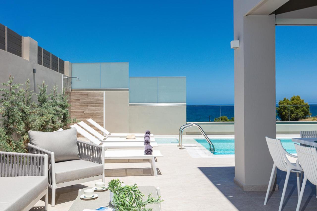 Lagoon Seaside Villa, Sumptuous Retreat,By Thinkvilla Pánormos Esterno foto