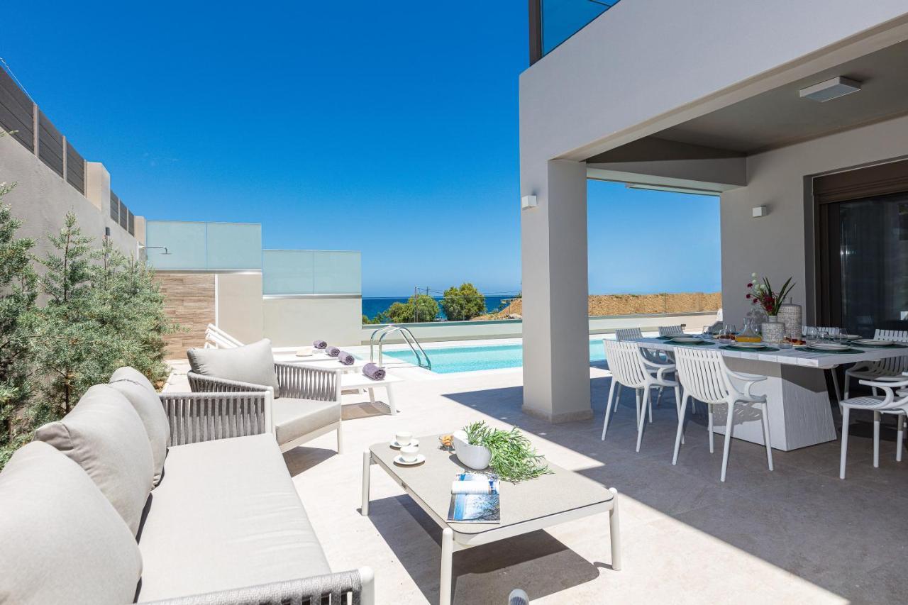 Lagoon Seaside Villa, Sumptuous Retreat,By Thinkvilla Pánormos Esterno foto