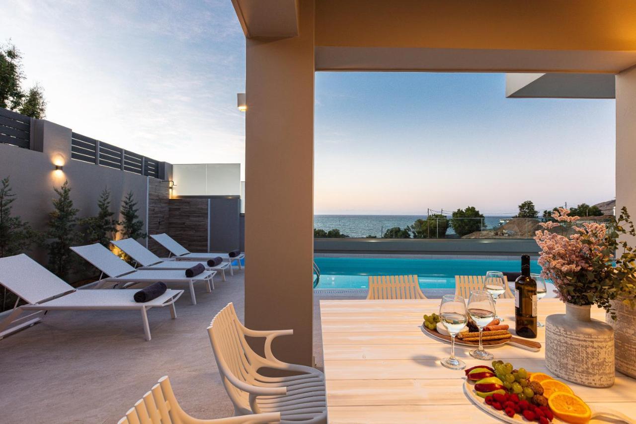 Lagoon Seaside Villa, Sumptuous Retreat,By Thinkvilla Pánormos Esterno foto