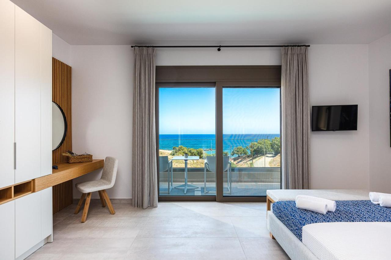 Lagoon Seaside Villa, Sumptuous Retreat,By Thinkvilla Pánormos Esterno foto