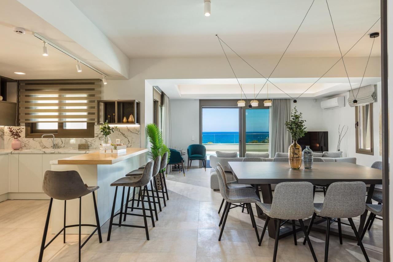 Lagoon Seaside Villa, Sumptuous Retreat,By Thinkvilla Pánormos Esterno foto
