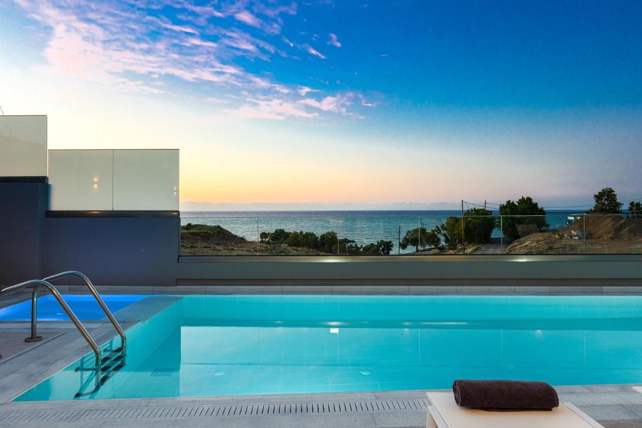 Lagoon Seaside Villa, Sumptuous Retreat,By Thinkvilla Pánormos Esterno foto